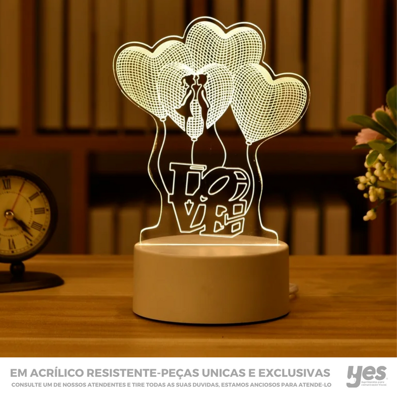 Luminárias de Acrílicos