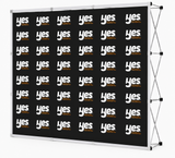PDV Backdrop Pop Up Estruturado – Estrutura Sanfonada para Eventos e Feiras