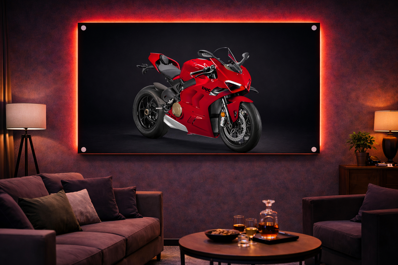 Ducati Panigale V4 Clássica – Quadro Decorativo Premium