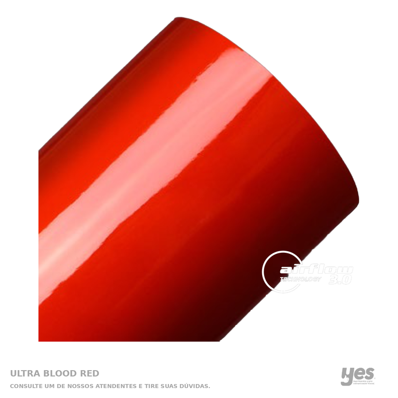 ULTRA BLOOD RED — foto original com fundo branco e rodapé YES