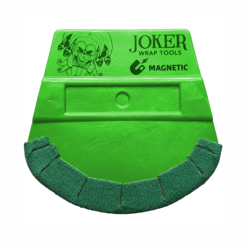 ESPÁTULA EGG MAGNÉTICA VERDE JOKER P/ ENVELOPAMENTO ADESIVOS