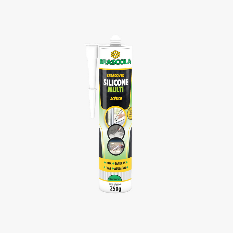 Silicone incolor Brascola 250g